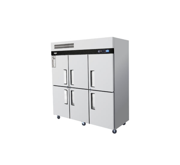European Style Direct Cooling Six Door Kitchen Refrigerator